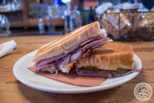 Pig head Cuban sandwich at The Cannibal in NYC, New York