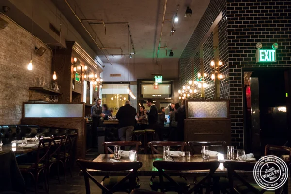 Dining room at Church Street Tavern in TriBeCa