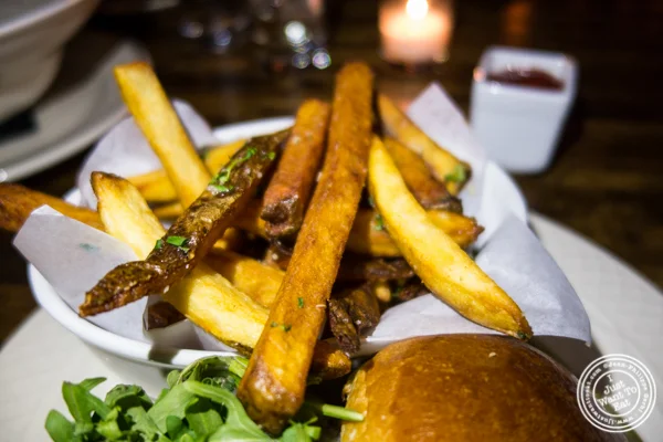 French fries at Church Street Tavern in TriBeCa