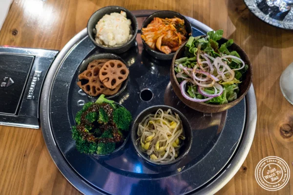 Banchan at Gunbae in TriBeCa