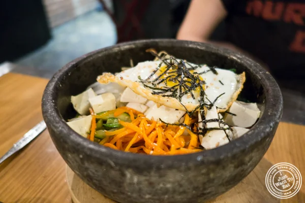 Bibimbap at Gunbae in TriBeCa