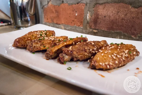 Nagoya spicy pepper chicken wings at MeiJin Ramen in the Upper East Side, NYC