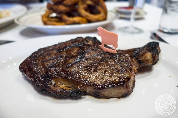 Ribeye at Rocco Steakhouse in NoMad, NYC