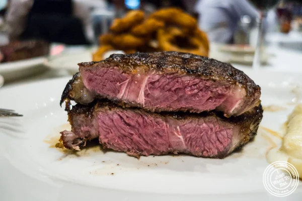 Ribeye at Rocco Steakhouse in NoMad, NYC