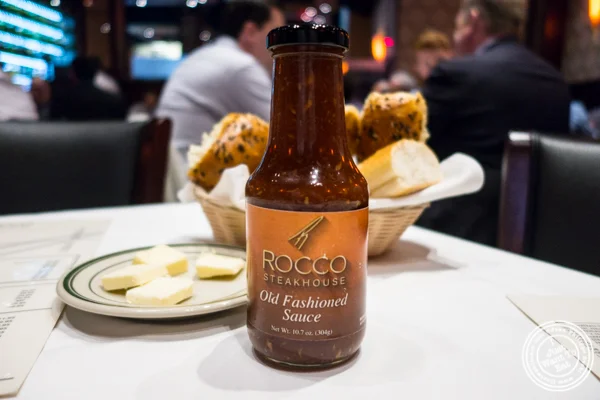 Steak sauce at Rocco Steakhouse in NoMad, NYC