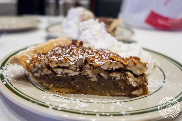 Pecan pie at Rocco Steakhouse in NoMad, NYC