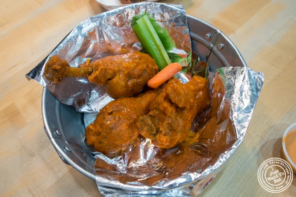 Chicken drumsticks at IWF - International Wings Factory on the Upper East Side