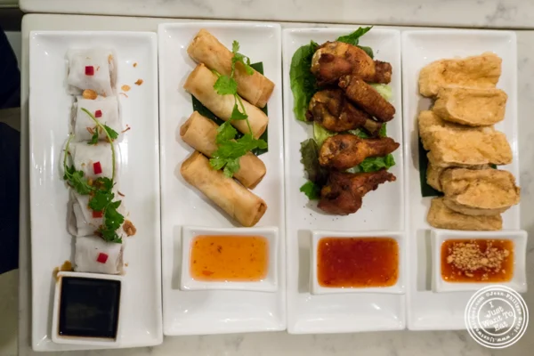 Appetizers at Bangkok Cuisine Upper East Side, NYC