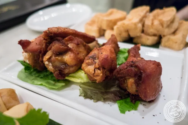 Chicken wings at Bangkok Cuisine Upper East Side, NYC