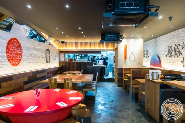 Dining room at Ramen Zundo-Ya in NYC, New York