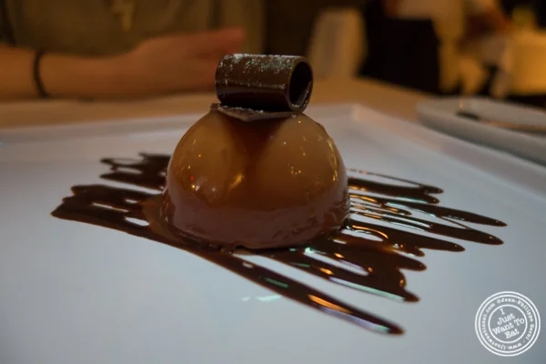 The planetarium dessert at Prime and Beyond, Korean steakhouse in New York