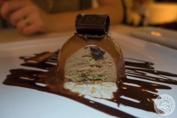 The planetarium dessert at Prime and Beyond, Korean steakhouse in New York