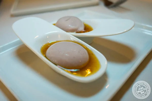 Amuse-bouche at Prime and Beyond, Korean steakhouse in New York