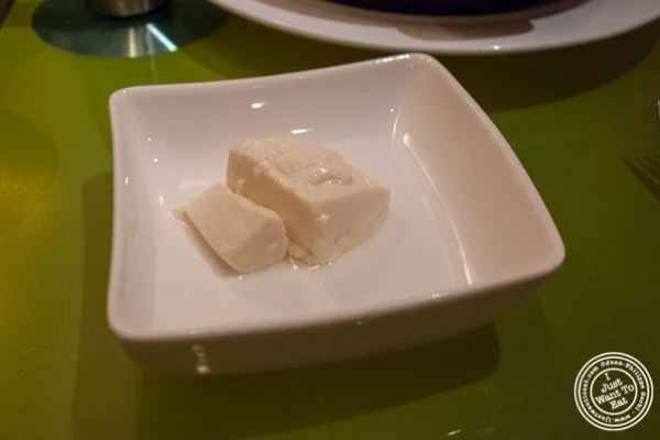 Freshly made tofu at The original Morimoto in Philadelphia, PA
