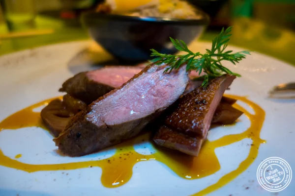Duck breast at The original Morimoto in Philadelphia, PA