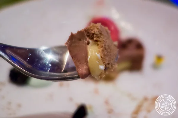 Chocolate key lime tart at The original Morimoto in Philadelphia, PA