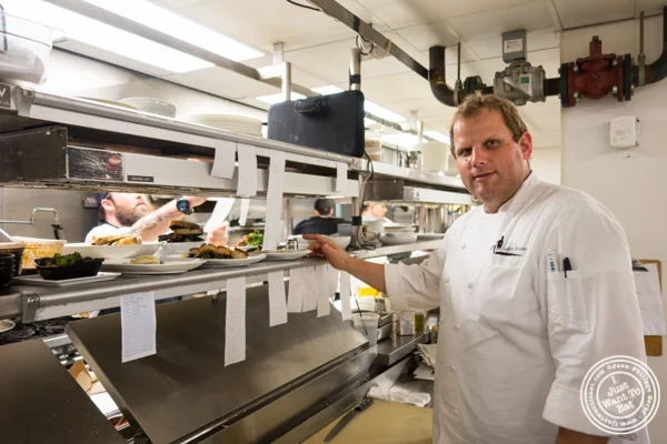 Chef Seadon Shouse from Halifax in the W Hotel in Hoboken, NJ