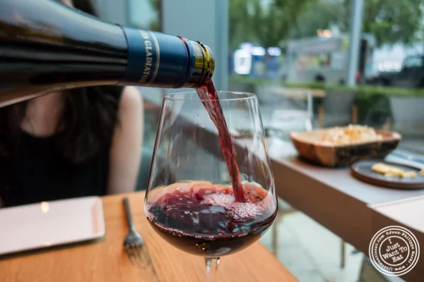 Pinot Noir, Cycles Gladiator 2014 from California at Halifax in the W Hotel in Hoboken, NJ