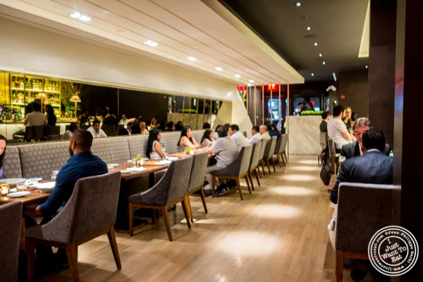 Dining room at Indian Accent at The Parker Meridien, NYC
