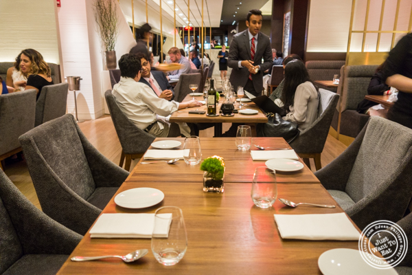 Dining room at Indian Accent at The Parker Meridien, NYC