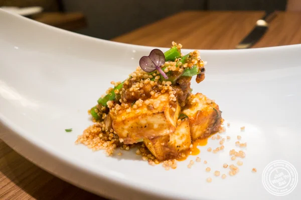 Paneer and Quinoa at Indian Accent at The Parker Meridien, NYC