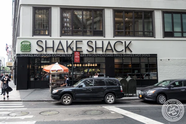 Shake Shack on 36th street in Manhattan