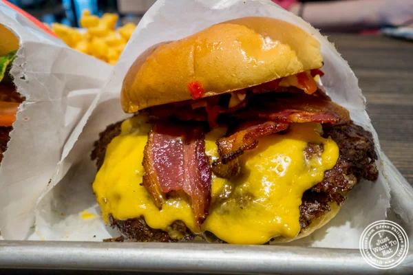 SmokeShack at Shake Shack on 36th street in Manhattan