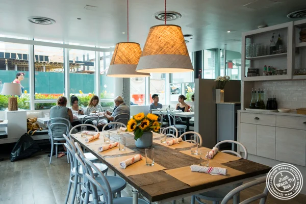 Dining room at Bread in Lolita, NYC