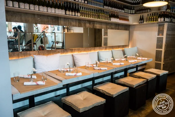 Dining room at Bread in Lolita, NYC