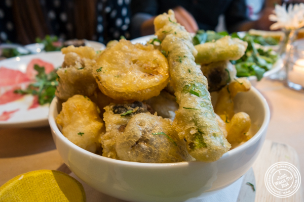 Fritto misto at Bread in Lolita, NYC