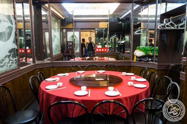 VIP room at Bite of Hong Kong in Chinatown, NYC