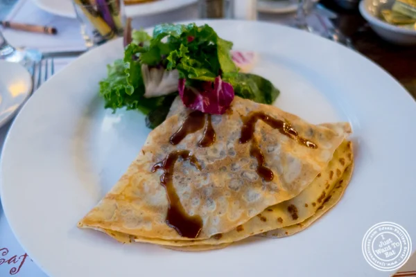 Crepe Pyrenees at Cafe 123 in Times Square, NYC