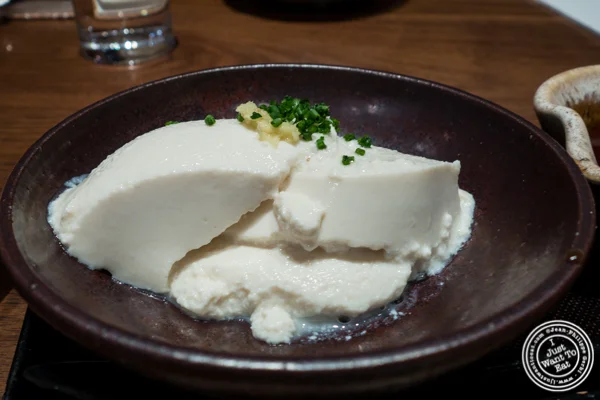 House made tofu at Ootoya Times Square, NYC, New York