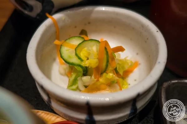 Pickles at Ootoya Times Square, NYC, New York