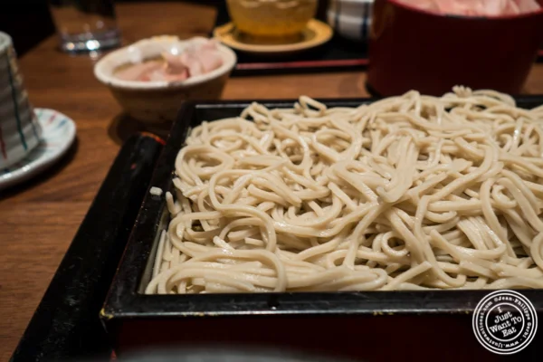 Soba noodles at Ootoya Times Square, NYC, New York