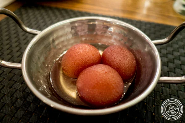 Gulab jamun at Kokum in Curry Hill, NYC