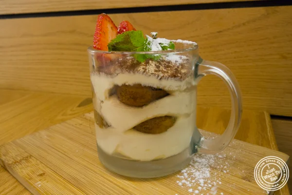 Tiramisu at Al Vicoletto near Union Square, NYC