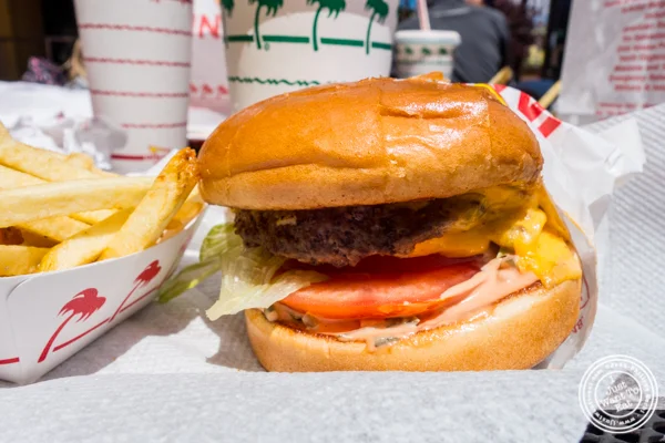 Double-Double at In-N-Out Burger in San Francisco, CA