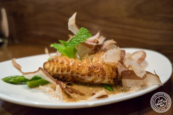 Miso black cod at Natsumi Tapas in NYC, NY
