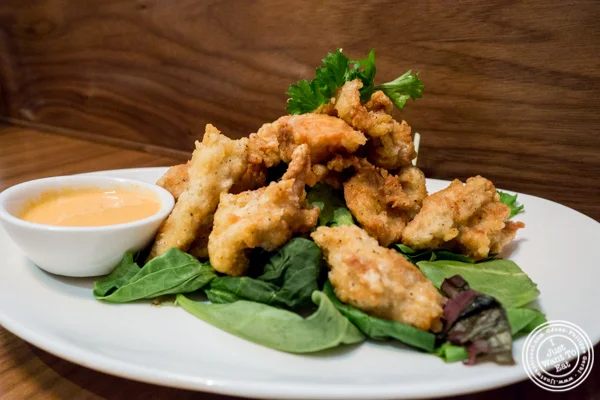 Japanese fried chicken at Natsumi Tapas in NYC, NY