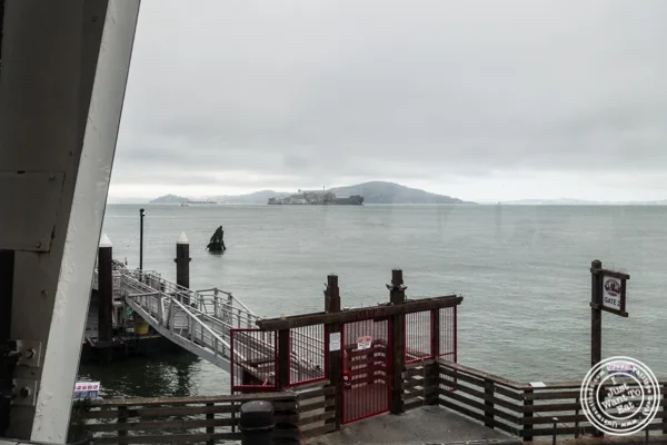 View from The Franciscan Crab Restaurant in San Francisco, California