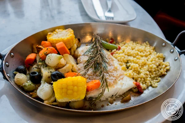 Halibut at The Franciscan Crab Restaurant in San Francisco, California