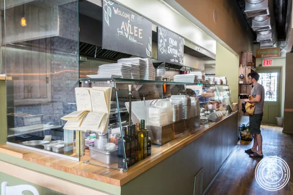 Kitchen at Avlee Greek Kitchen in Brooklyn, NY