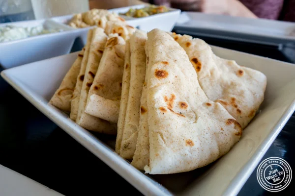 Pita at Avlee Greek Kitchen in Brooklyn, NY