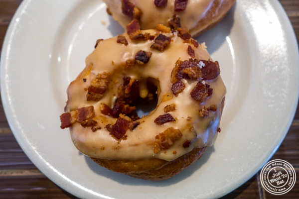 Maple bacon donut at Dynamo Donut + Coffee in San Francisco, CA