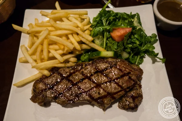 NY steak at SOMA in South Market, San Francisco, CA