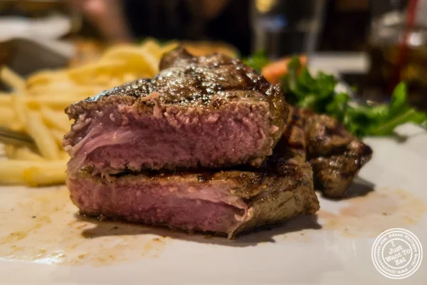 NY steak at SOMA in South Market, San Francisco, CA