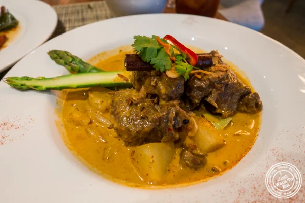 Short ribs maksamun curry at Samui in Fort Greene, Brooklyn
