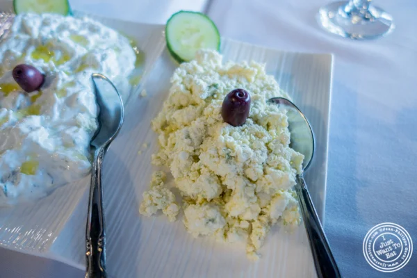 Tirokafteri at Jimbo's, Greek Restaurant and Bar in Astoria, Queens