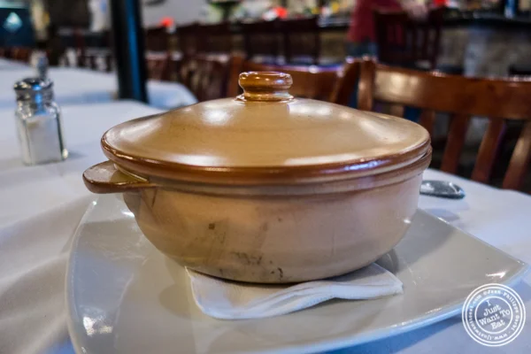 Arni youvetsi at Jimbo's, Greek Restaurant and Bar in Astoria, Queens
